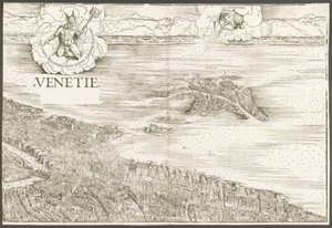 Vista di Venezia [blocco centrale superiore], 1500