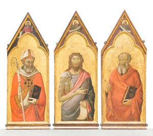 San Giovanni Battista, San Giovanni Evangelista, San Egidio da Jacopo del Casentino