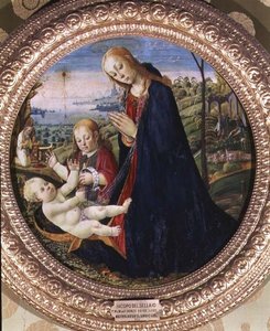 Adorazione del Bambino Gesù da Jacopo del Sellaio