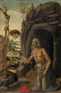 San Girolamo penitente da Jacopo del Sellaio