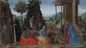 La Natività Mistica da Jacopo del Sellaio