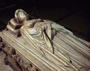 Monumento funebre di Ilaria del Carretto, moglie di Paolo Guinigi da Jacopo della Quercia