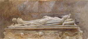 La tomba di Ilaria del Carretto nel Duomo, Lucca da Jacopo della Quercia