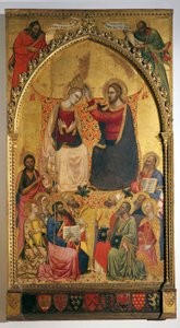 Incoronazione della Vergine e santi da Jacopo di Cione