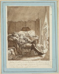 Il sonno del Gran Condé, c. 1817 da Jacque Noël Marie Frémy