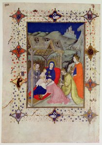 MS 11060-11061 Ore di Notre Dame: Sesta, Adorazione dei Magi, dal 