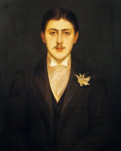 Ritratto di Marcel Proust da Jacques Emile Blanche