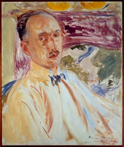 Studio per il ritratto di Francois Mauriac, scrittore francese da Jacques Emile Blanche
