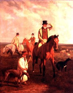 Lord Rivers in corsa da Jacques Laurent Agasse