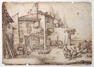 Un cortile italiano