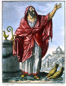 Augure romano da Jacques (after) Grasset de Saint Sauveur