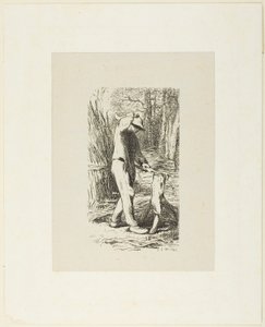Uomo che fa fascine da Jacques Adrien Lavieille