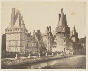 Vista sul castello di Maintenon