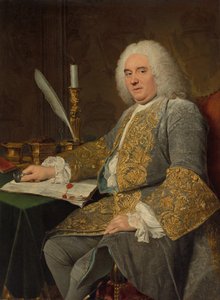Ritratto di Jean-Gabriel du Theil alla firma del Trattato di Vienna da Jacques André Joseph Aved