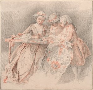 Le ricamatrici da Jacques André Portail