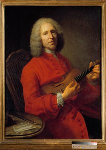 Ritratto di Jean-Philippe Rameau (1683-1764), compositore francese. Ritratto di Jacques Andre Joseph Ave, detto il Camelot o Avet il Batavo (1702-1766). Museo delle Belle Arti di Digione