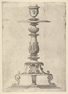 Progetto per un candelabro