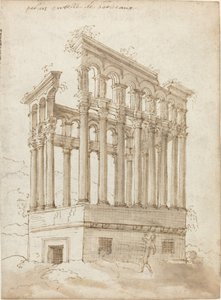 Il "Palais Tutelle" vicino a Bordeaux da Jacques Androuet Ducerceau I