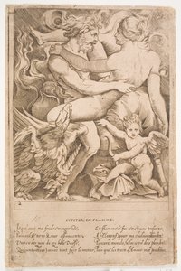 Il Giove ardente da Jacques Androuet Ducerceau d.Æ.