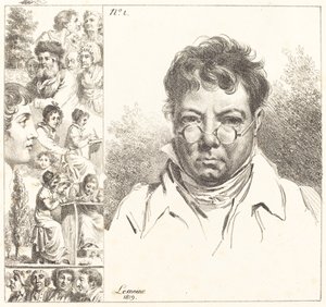 Autoritratto e altre teste