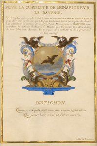 Scontrino con aquila da Jacques Bailly