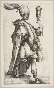 Balthasar, dalla serie Tre Magi da Jacques Bellange