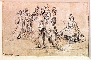 Gruppo di donne da Jacques Bellange