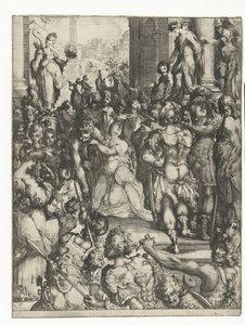 Martirio di Santa Lucia da Jacques Bellange