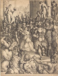 Martirio di Santa Lucia da Jacques Bellange