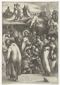 Resurrezione di Lazzaro da Jacques Bellange
