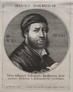 Ritratto di Hans Holbein da Jacques Bellange