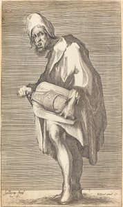 Il Suonatore di Ghironda Cieco da Jacques Bellange