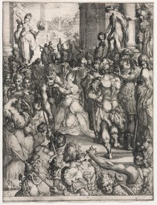 Il Martirio di Santa Lucia da Jacques Bellange