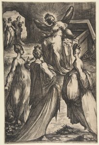 Le tre Marie al sepolcro da Jacques Bellange