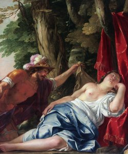 Marte e la vergine vestale da Jacques Blanchard