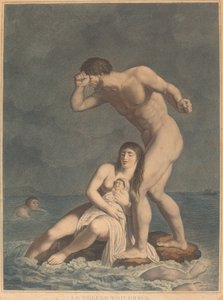 Il diluvio universale da Jacques Bonnefoy after Michel Honoré Bounieu