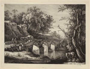 Veduta di Rue Neuve a Nancy da Jacques Callot