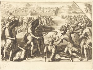 Assalto ai forti esterni di Bone da Jacques Callot