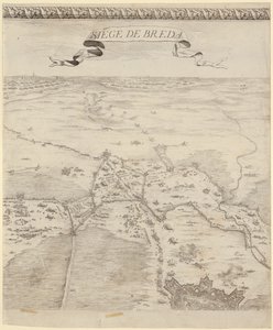 Dettaglio da "La battaglia di Breda" da Jacques Callot
