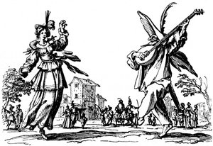 Balli di Sfessania - da incisioni di Jacomo Callot