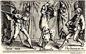 Balli di Sfessania - da incisioni di Jacomo Callot da Jacques Callot