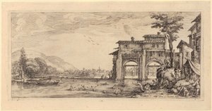 Strage degli innocenti a Betlemme [Tavola 1] da Jacques Callot