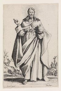 Cristo da Les Grands Apôtres, 1631 da Jacques Callot