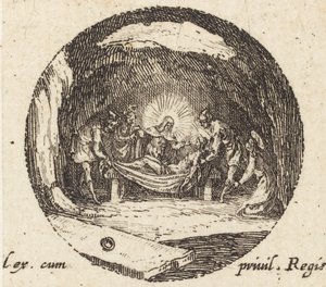 Cristo nel Limbo da Jacques Callot