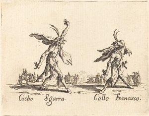 Cicho Sgarra e Collo Francisco da Jacques Callot