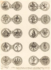 Monete [tavola 1] da Jacques Callot