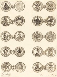 Monete [tavola 4] da Jacques Callot