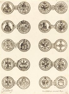 Monete [piatto 6] da Jacques Callot