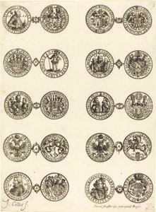 Monete [tavola 7] da Jacques Callot