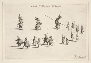Combattimento alla barriera, ingresso di M. de Macey da Jacques Callot